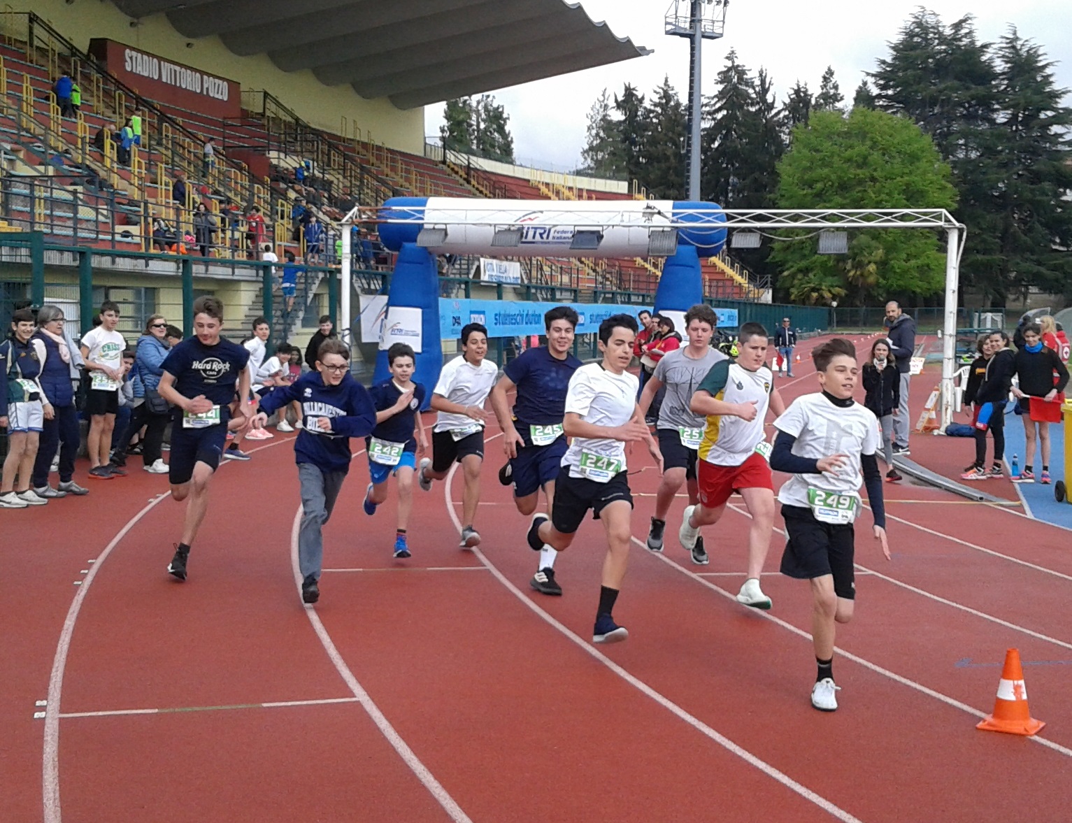 Fase Provinciale dei Campionati Studenteschi Duathlon a Biella