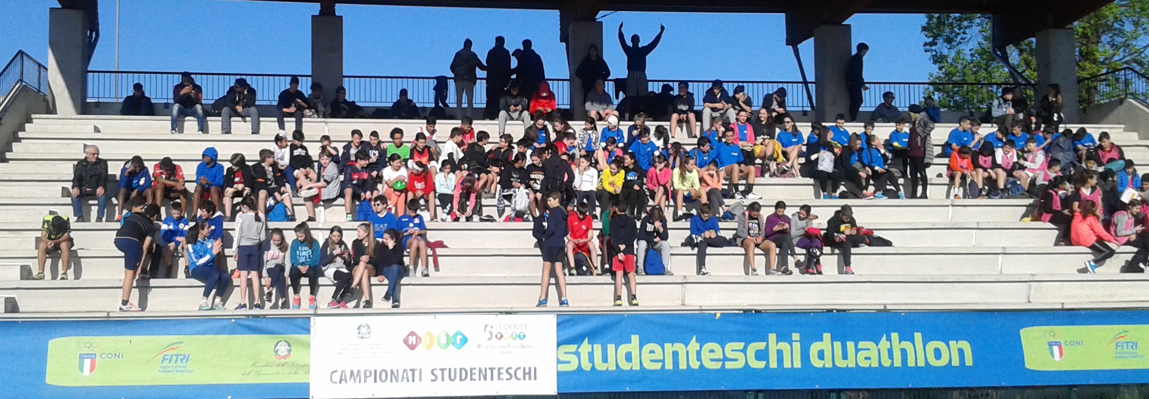 Fase Provinciale dei Campionati Studenteschi Duathlon a Novara.