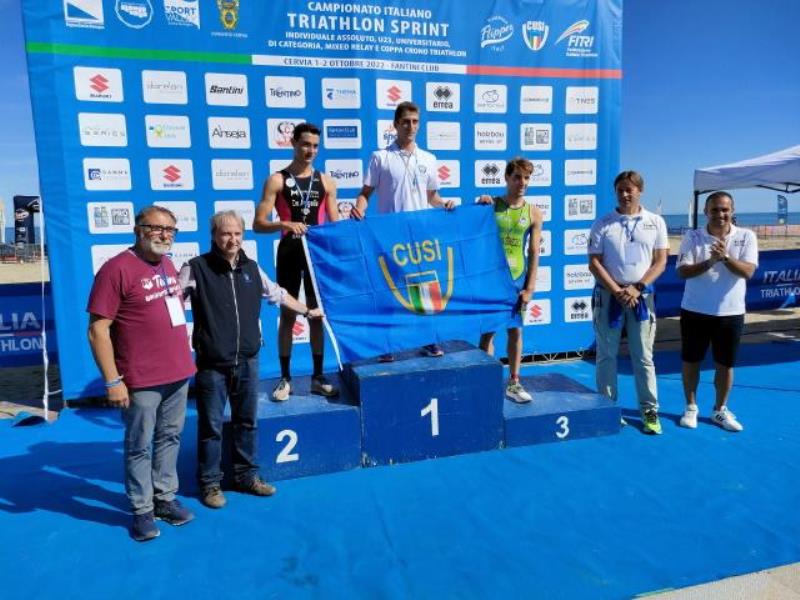 premiazione CNU Triathlon edizione2022