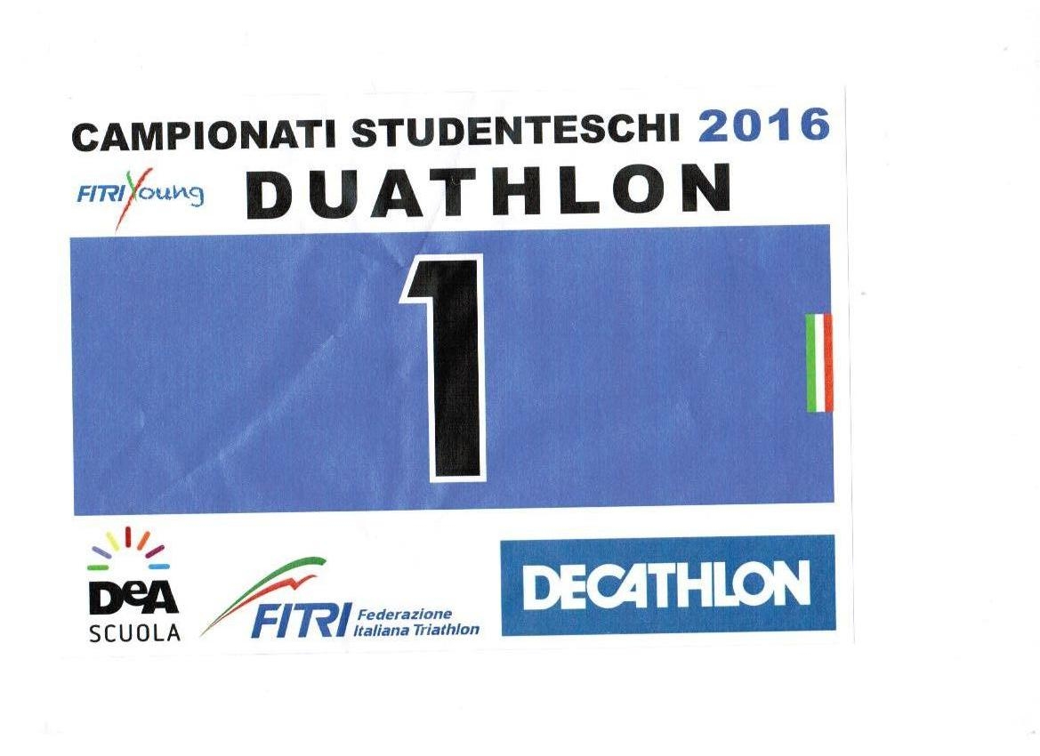 Tutto pronto a  Rivoli ( TO ) per ospitare la la fase regionale del Piemonte dei campionati studenteschi 2016 di Duathlon mercoledì 18 maggio prossimo