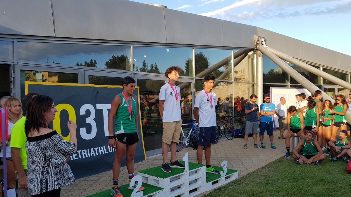 Triathlon di Noci - assegnati i titoli regionali di società youth