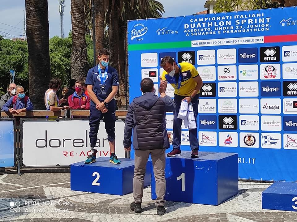 Pierluigi Maggio vice campione italiano di paraduathlon!