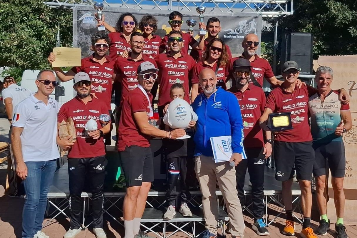  Campionato Regionale di triathlon sprint individuale e a squadre Age Group a Trani, ecco tutti i vincitori 