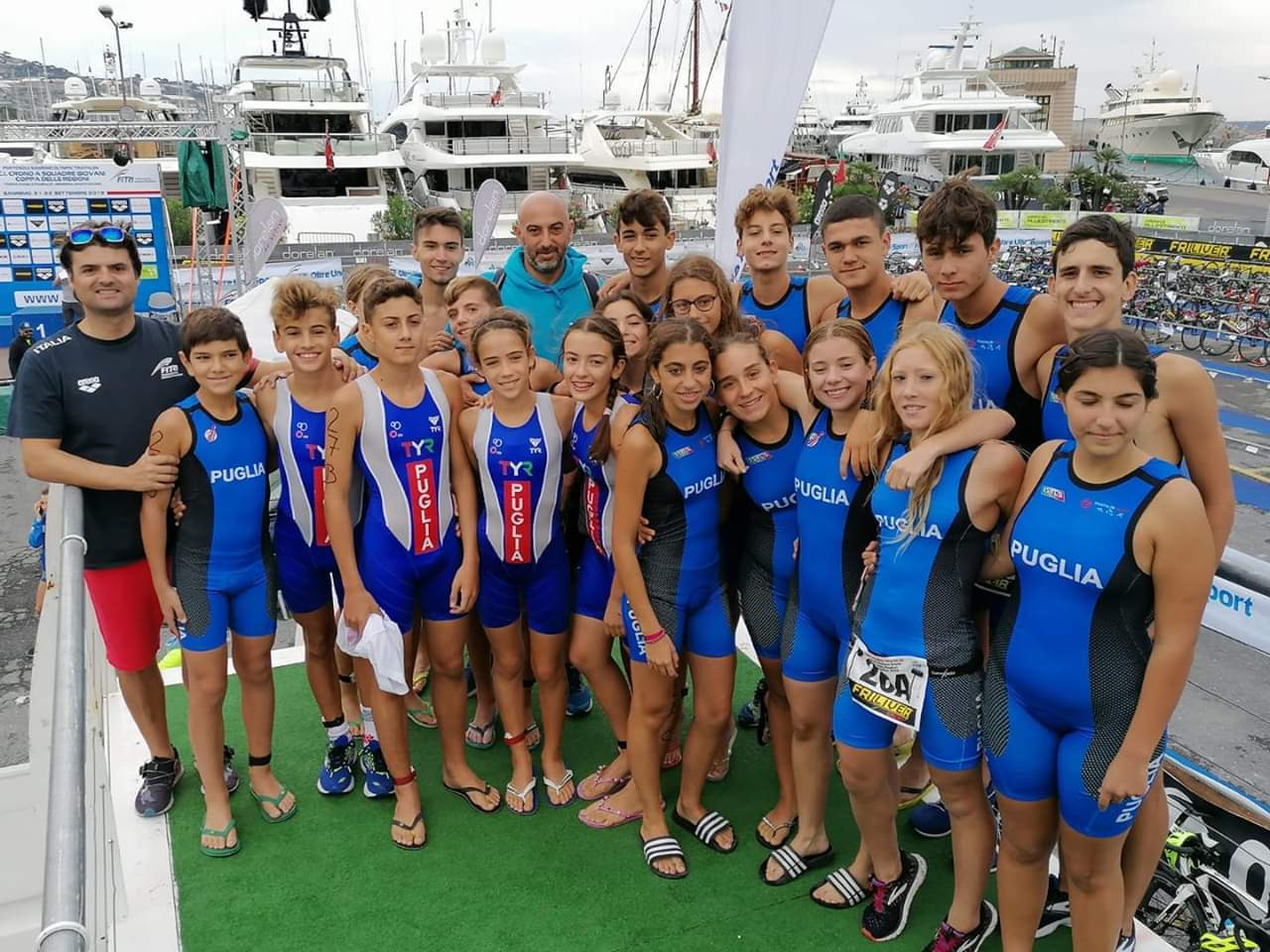 Campionati Italiani giovanili crono di Triathlon e Coppa delle Regioni.