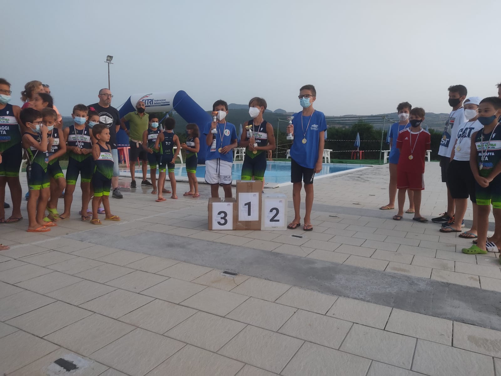 AQUATHLON DI BARAGIANO. PICCOLI TRIATHLETI AL VIA!