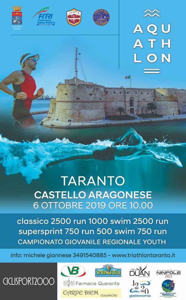 Aquahlon Classico e Supersprint dei due mari - Taranto- 6 ottobre