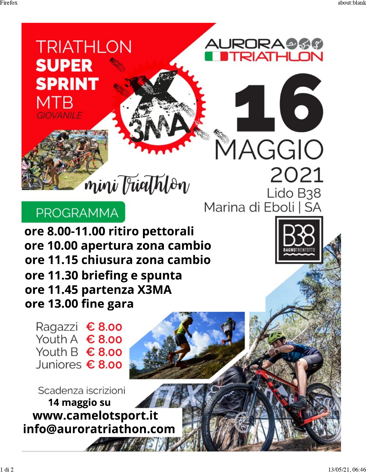 TROFEO INTERREGIONALE SUD CUP 2021 AI NASTRI DI PARTENZA!