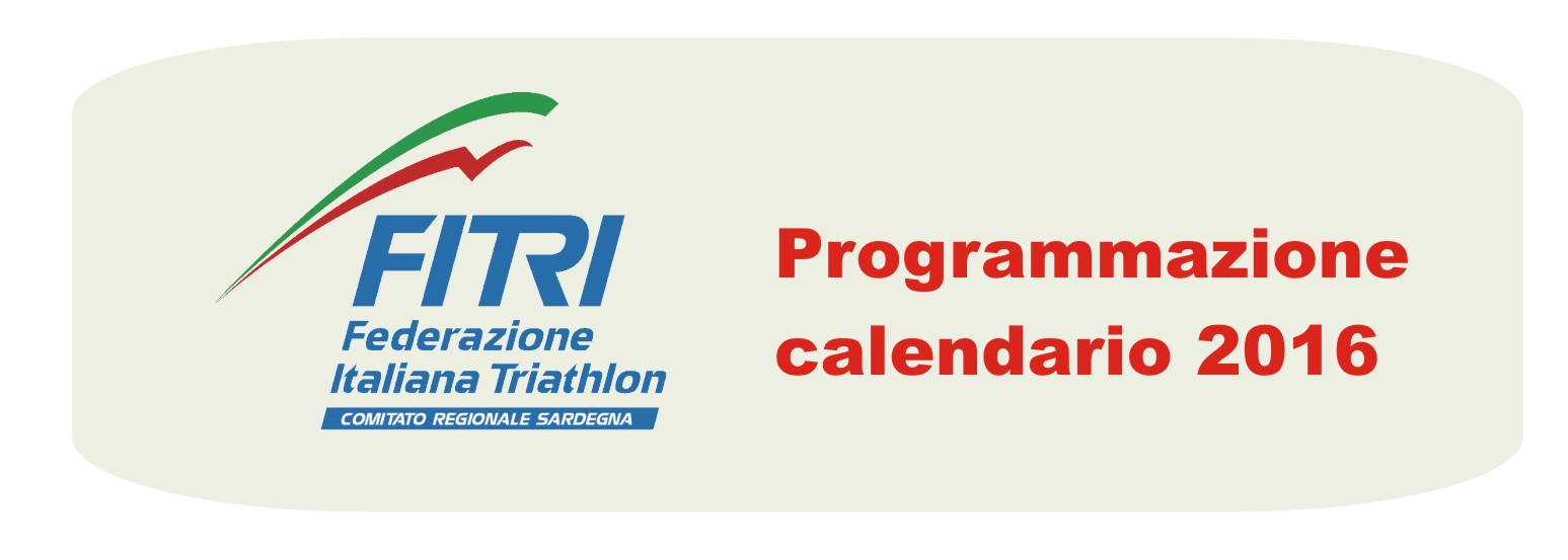 PROGRAMMAZIONE 2016: il 12 novembre la riunione delle società organizzatrici