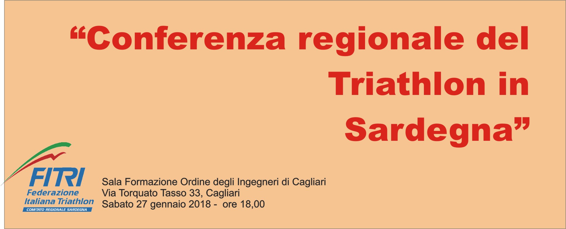 IL TRIATHLON SARDO E I SUOI CAMPIONI sabato 27 alle 18