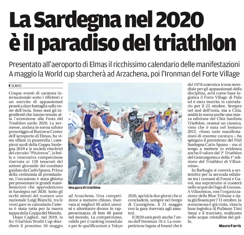 Successo per la festa del Triathlon 2020