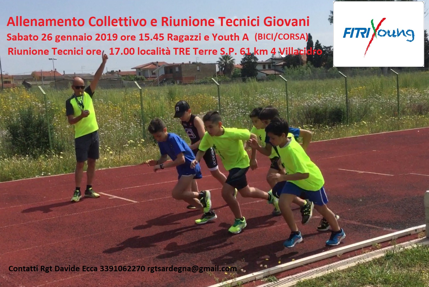 Allenamento Collettivo Riunione Tecnici 26 Gennaio 2019