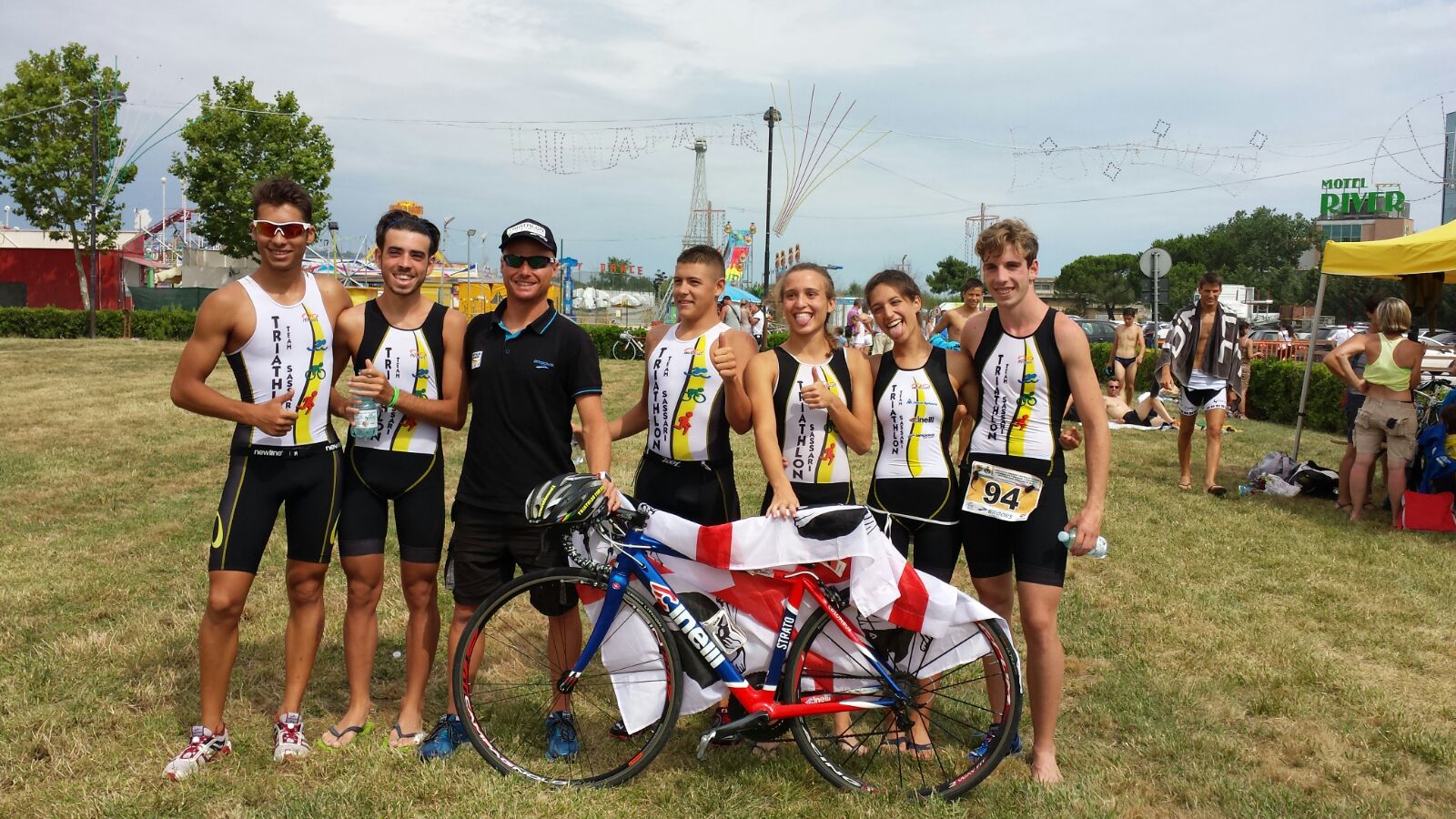 Campionati Italiani di Triathlon Individuali e a squadre Giovani, 23 - 24 Luglio,  a Montesilvano (Abruzzo), il Triathlon Team Sassari ha rappresentato la Sardegna