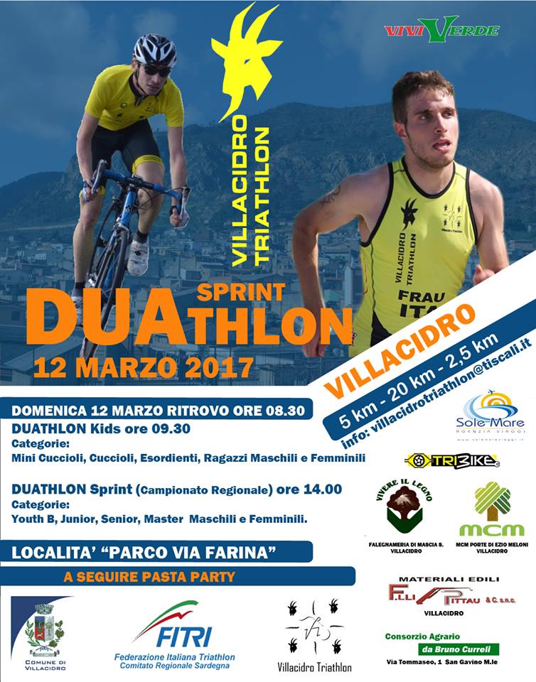 LISTA ISCRITTI DUATHLON SPRINT VILLACIDRO