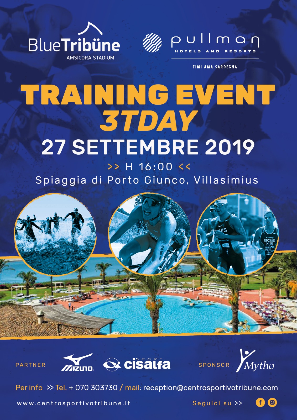Il 27 Settembre si terrà il primo Training event 3T Day 