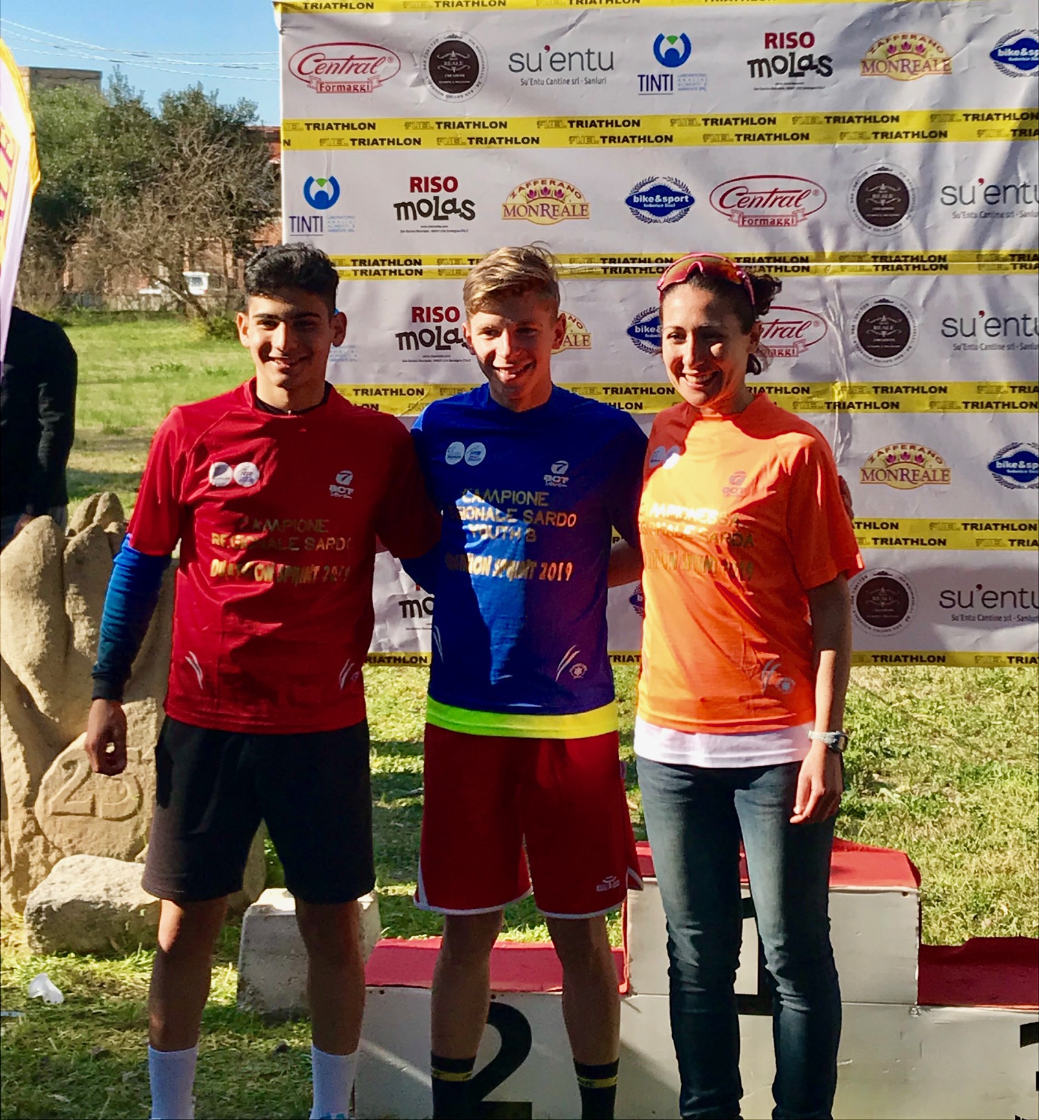 FRANCESCO PODDA E MARIA ELENA MURA SI AGGIUDICANO IL CAMPIONATO SARDO DI DUATHLON SPRINT A SAN GAVINO M.LE