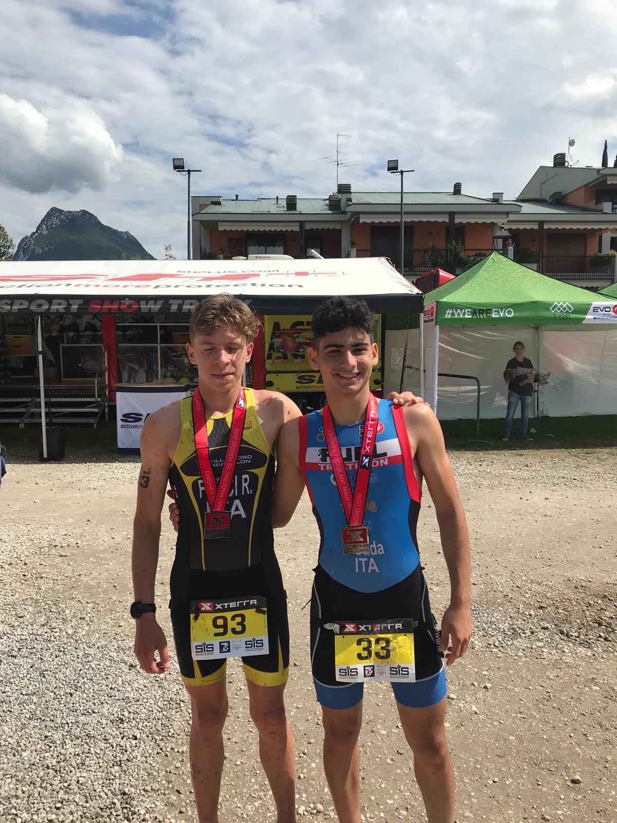 Podda e Farci sugli scudi allo Sprint Xterra Lake Garda