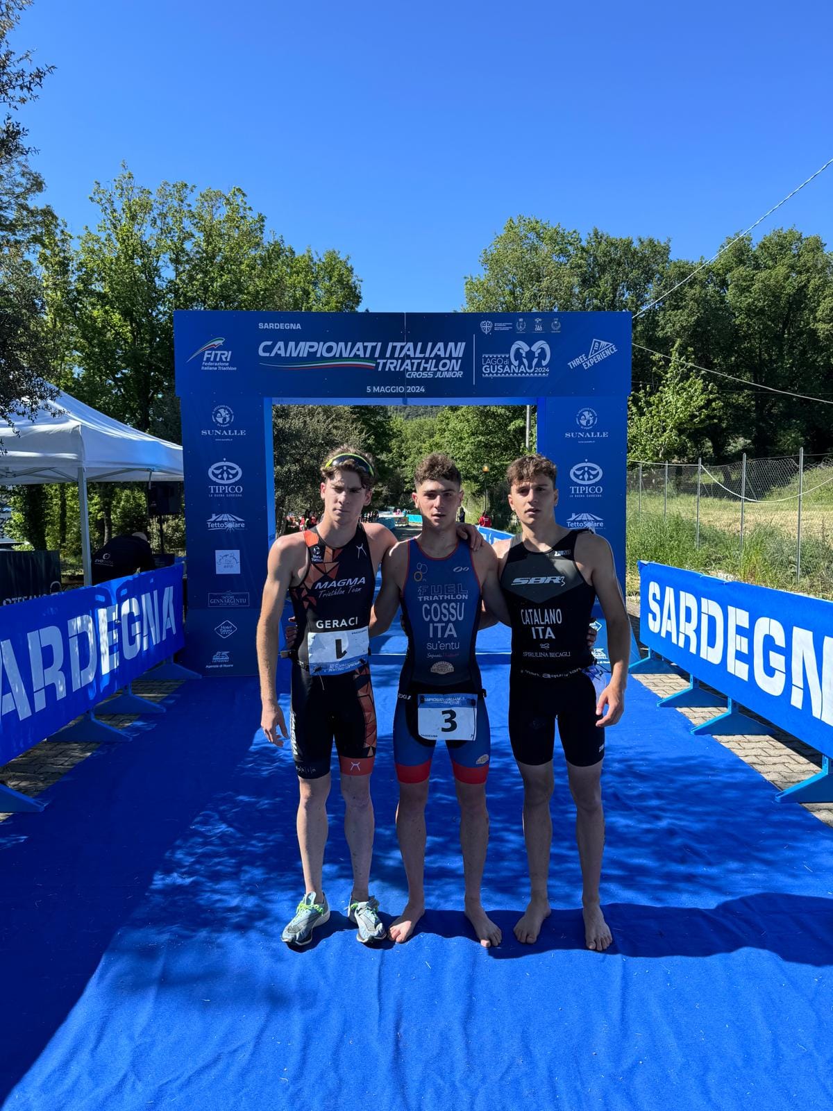 Salvatore Geraci terzo ai Campioni italiani Junior di Cross Triathlon