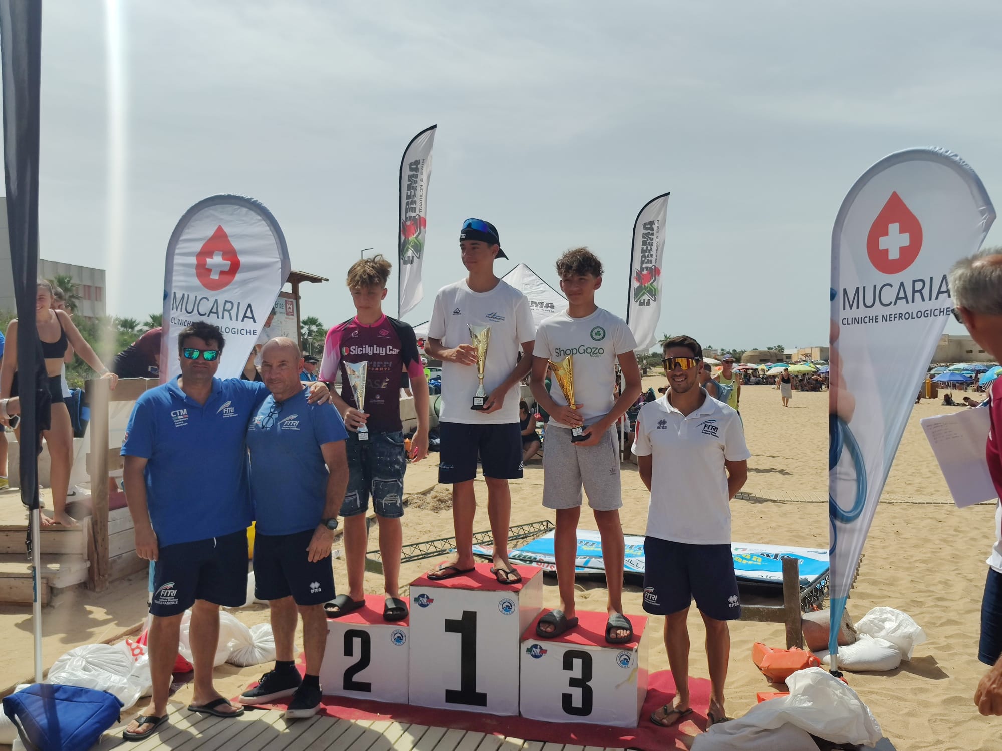 Aquathlon Giovanile ed Age group di Erice
