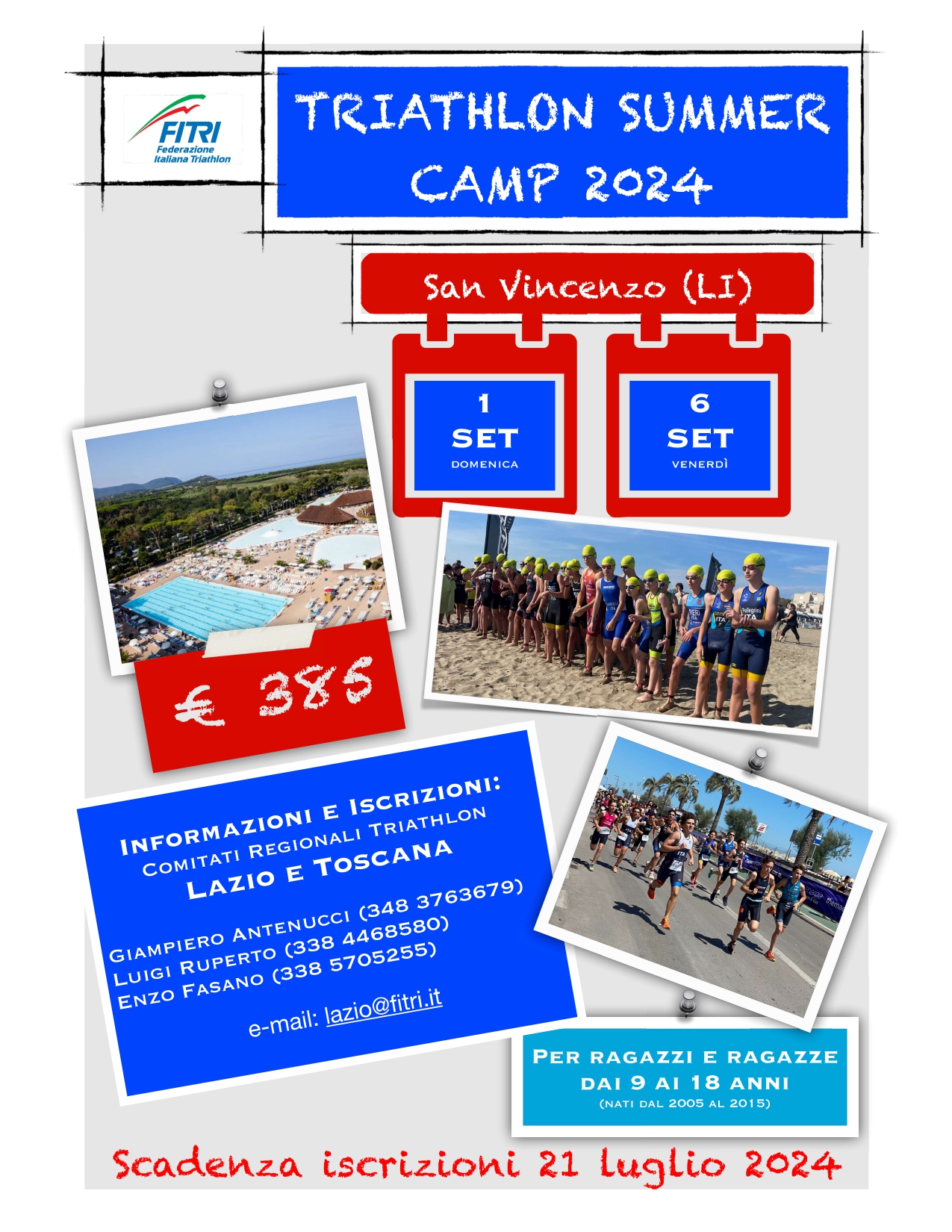 Triathlon Summer Camp 2024