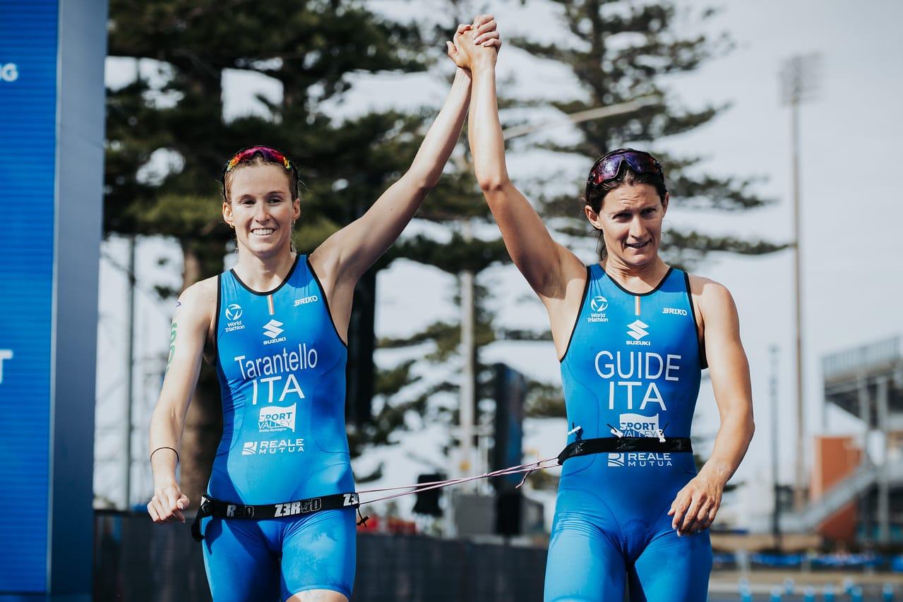ITALIA VICE CAMPIONE DEL MONDO AL WORLD TRIATHLON PARA CHAMPIONSHIP WOLLONGONG