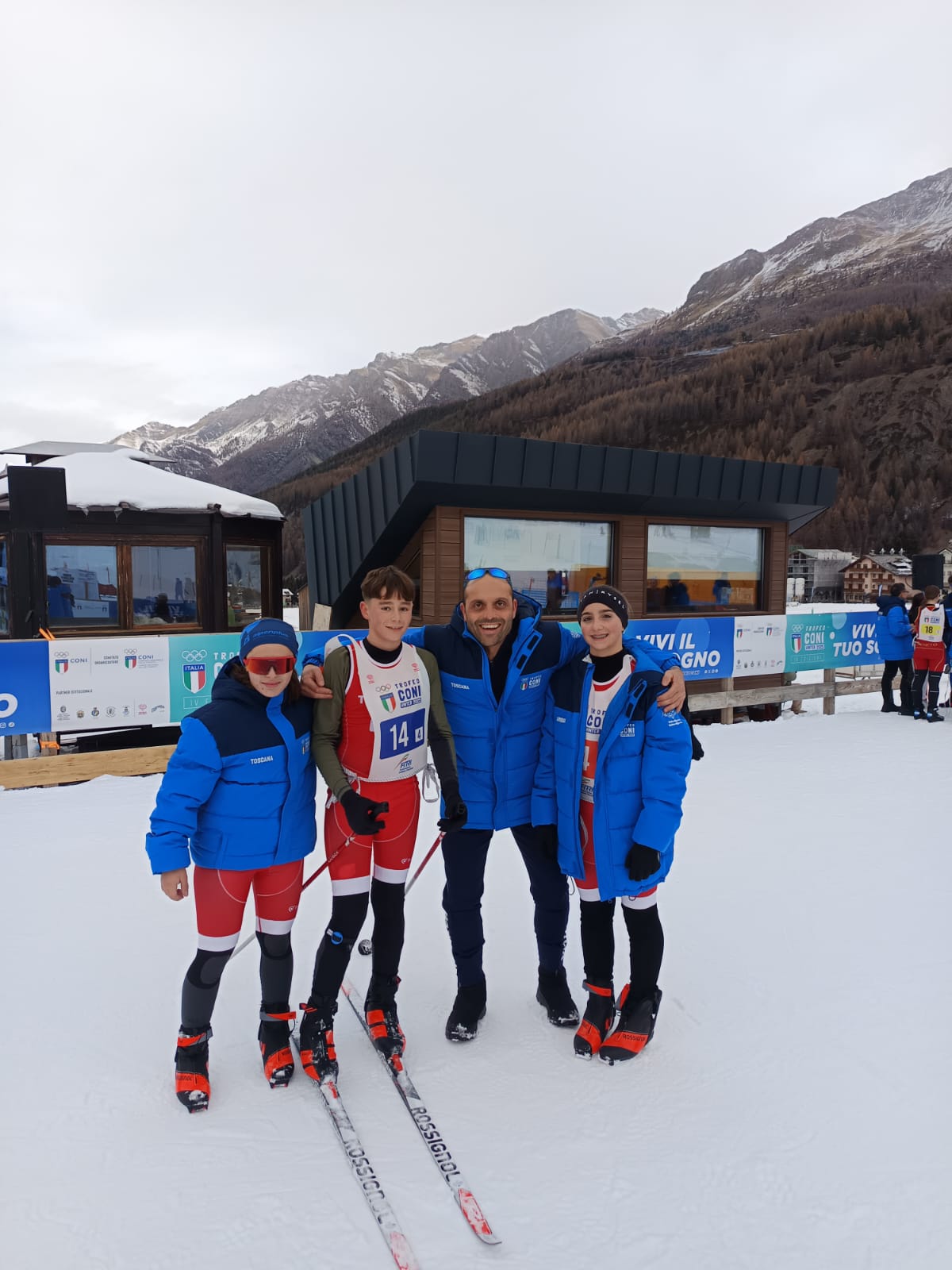 I nostri giovani atleti al Winter Triathlon delle Trofeo CONI WINTER!