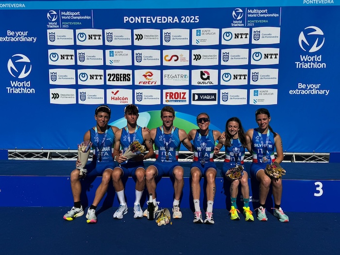 World Triathlon Multisport Championships Pontevedra: Gaia Silvestri è bronzo nella Mixed Relay!