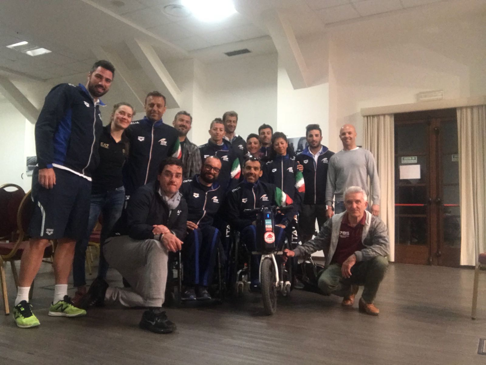 Conferenza Paratriathlon a Poggio all'Agnello