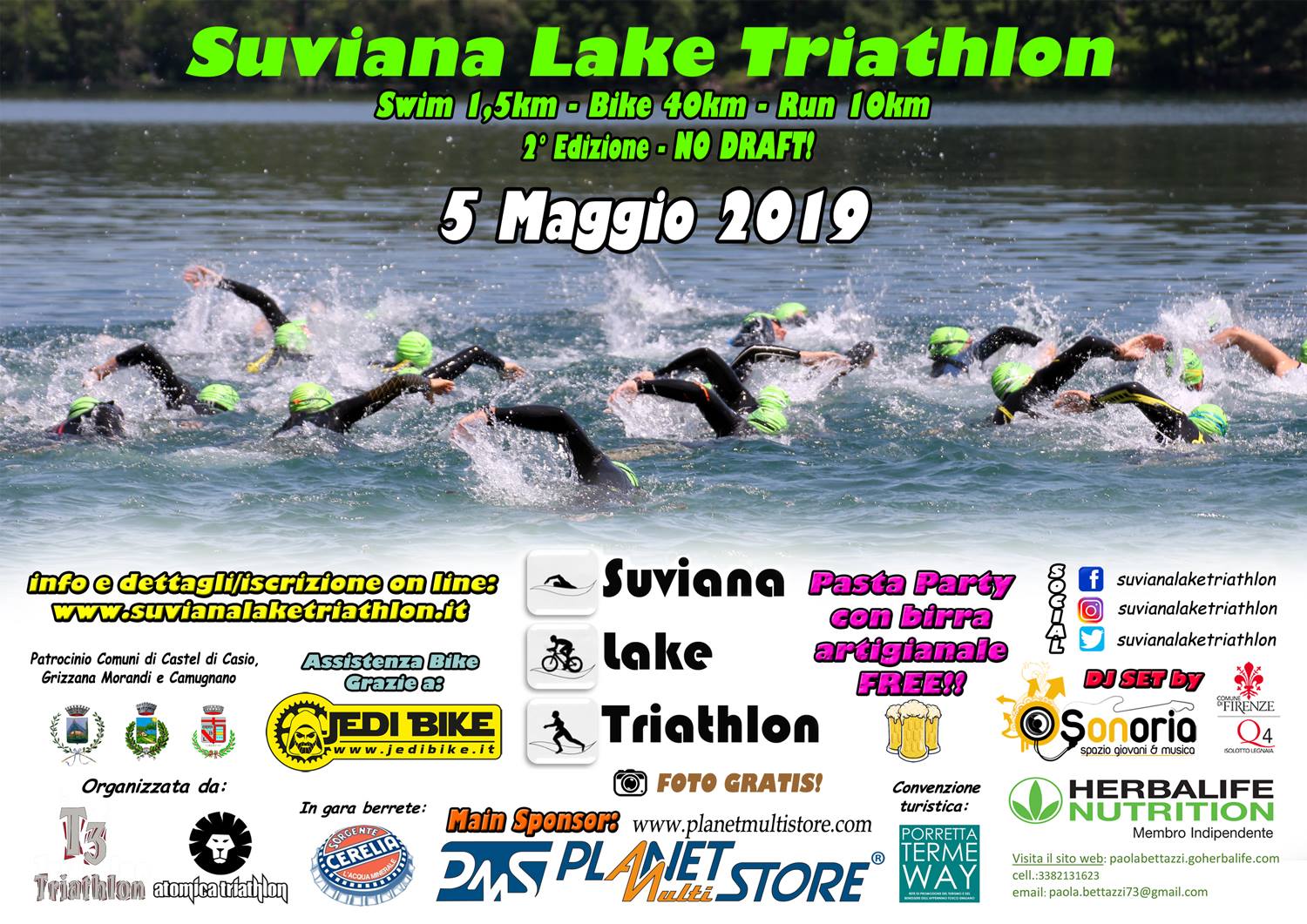 [Coppa Toscana] Suviana Lake Triathlon ***ATTENZIONE SOSPENSIONE GARA***