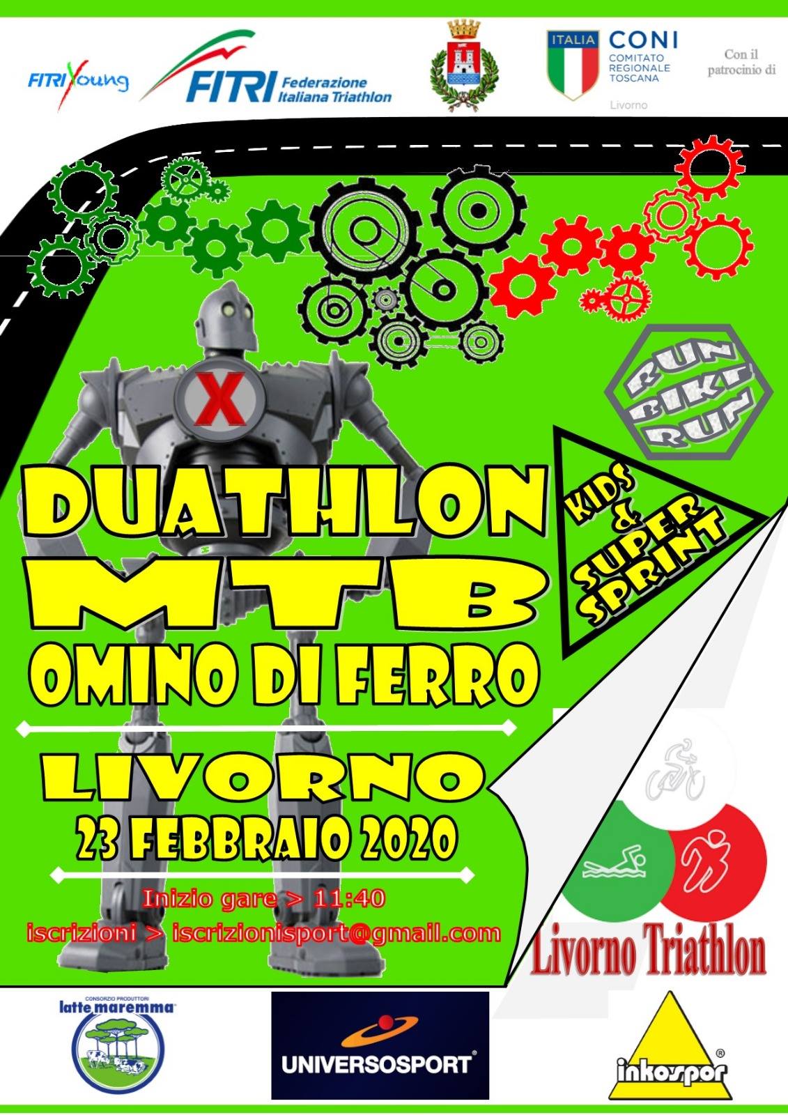 [Coppa Toscana & Circuito Giovanile] Duathlon MTB Omino di Ferro