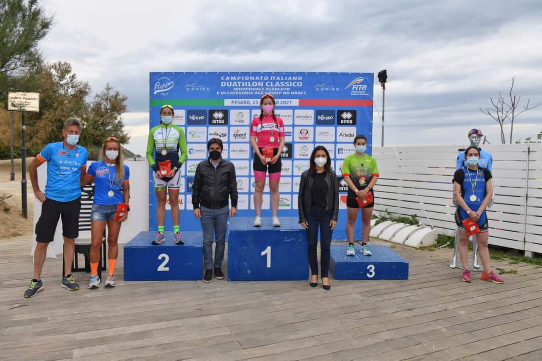 Elisa Monacchini della società Toscana Just TRi vince il Triathlon Sprint di Pesaro