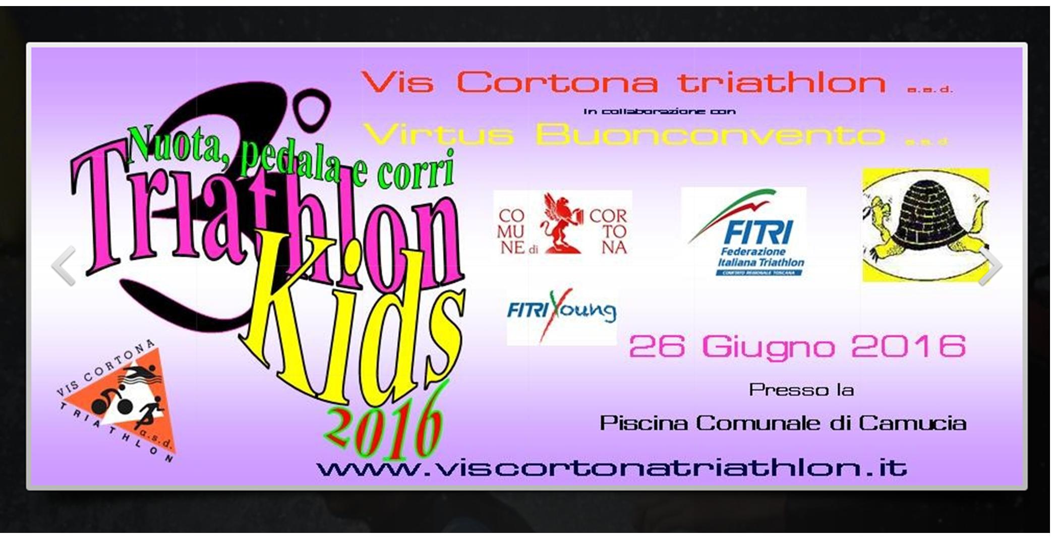 TRIATHLON KIDS CORTONA 2016