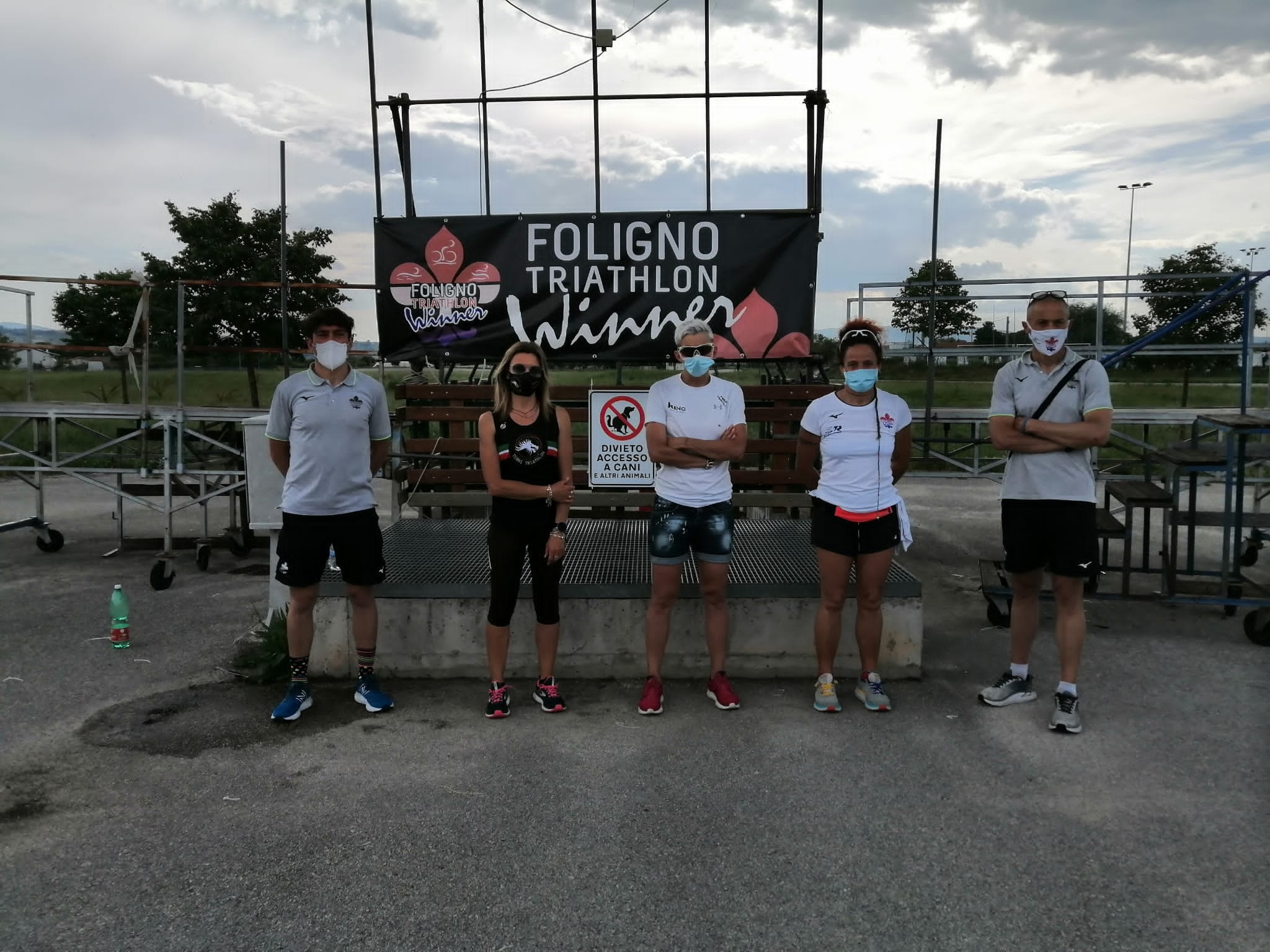 Primo allenamento collettivo giovanile del 2021. Anche i piccoli sono pronti a tornare alle gare.