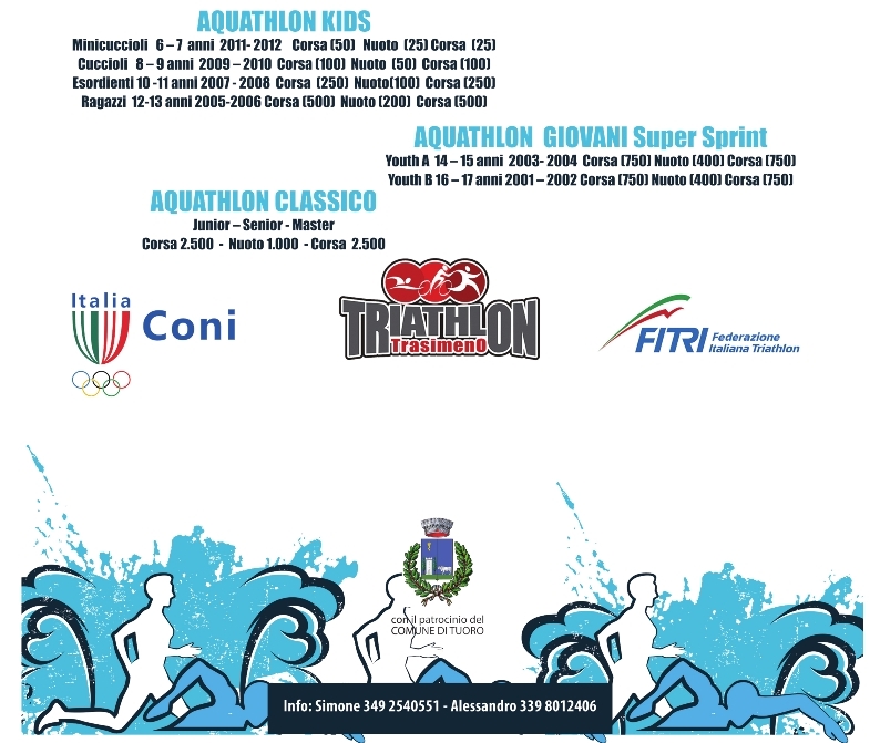 In arrivo il 2° AQUATHLON DEL TRASIMENO