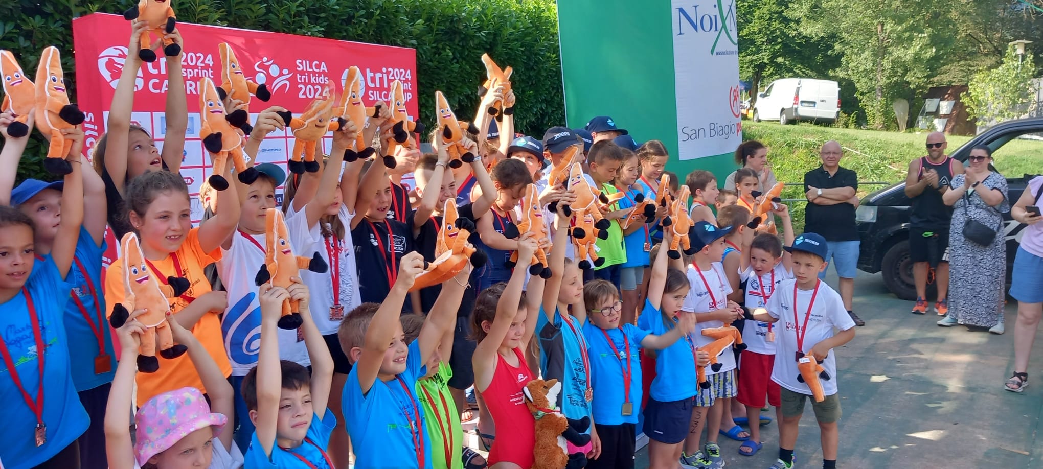 SUCCESSO ORGANIZZATIVO PER IL SILCA TRI KIDS TRIATHLON KIDS E MINI TRIATHLON