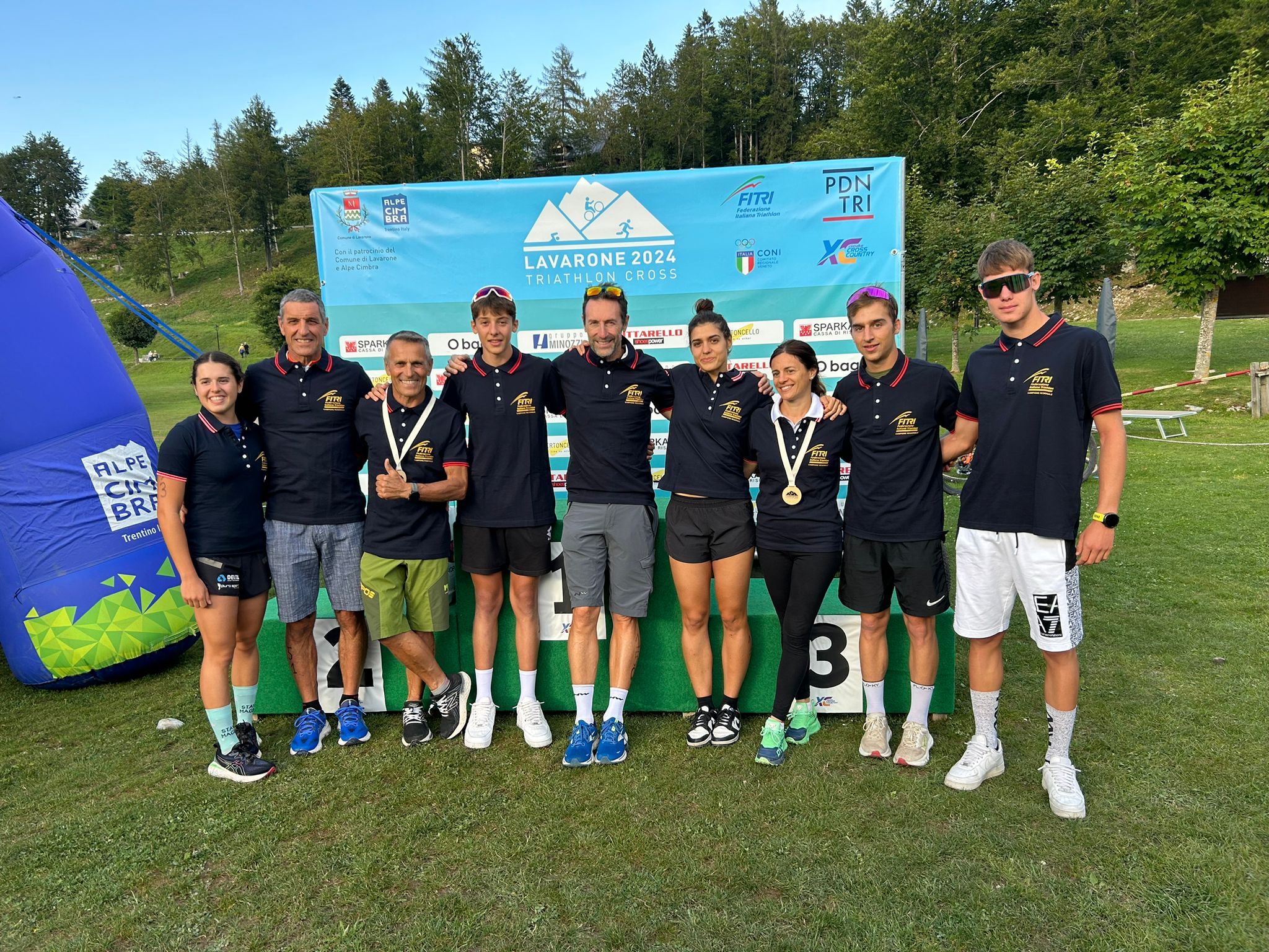 Campioni regionali di triathlon CROSS 2024